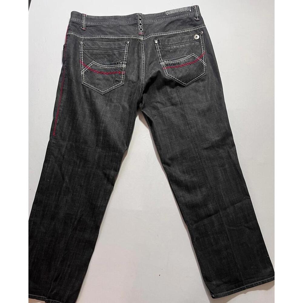 Vintage JNCO Y2k Parish Nation Men’s 42x32 Baggy Jeans Skater Distressed